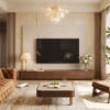 Aiva 4 Drawers TV Unit Aiva 4 Drawers TV Unit in warm walnut brown by Marina Living UAE