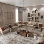 Al Noor Majlis Corner Sofa by Marina Living in UAE