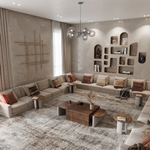 Al Noor Majlis Corner Sofa by Marina Living in UAE