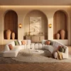 Al Rayan Majlis Curved Sofa Al Rayan Majlis Curved Sofa by Marina Living in Dubai UAE