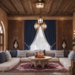 Almas Heritage Majlis Corner Sofa by Marina Living in Dubai UAE