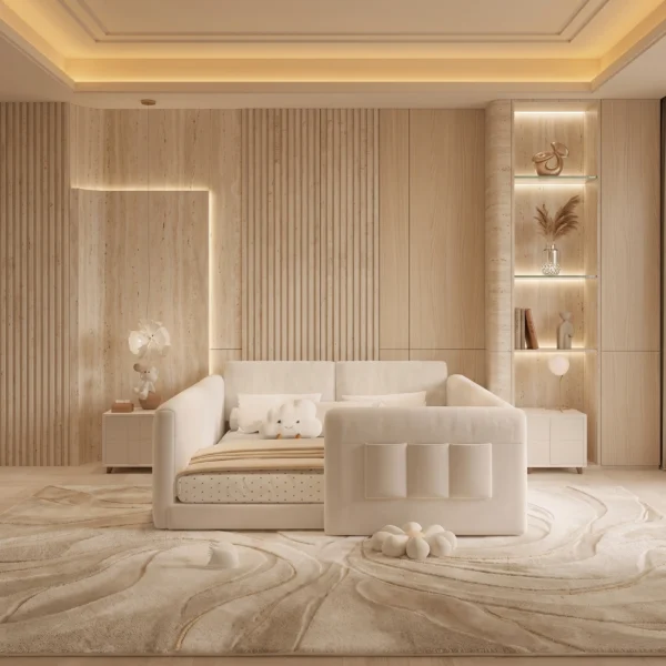 Amani Guardian Upholstered Bed Dubai UAE