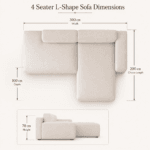 Amara L-shaped sectional sofa - Image 7