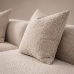 Arco Left Corner Sofa in beige linen by Marina Living UAE
