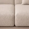 Arco-Left-Corner-Sofa Arco Left Corner Sofa in beige linen by Marina Living UAE