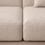 Arco Left Corner Sofa in beige linen by Marina Living UAE