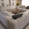 Aura U-Shaped Modular Majlis Sofa Set BY Marina Living UAE (4) U-Shaped Sectional Couch Dubai