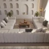 Aura U-Shaped Modular Majlis Sofa Set BY Marina Living UAE (6) Large Living Room Sofa Dubai