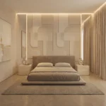 Upholstered Low Bed UAE