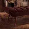 Aurelio Ribbed Accent Bench Dubai UAE (1) Luxury Bedroom Bench Dubai
