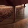 Aurelio Ribbed Accent Bench Dubai UAE (5) Ribbed Upholstered Bench Dubai & Dressing Room Bench Abu Dhabi