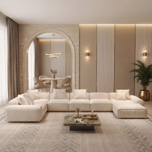 Custom Sectional Sofa UAE
