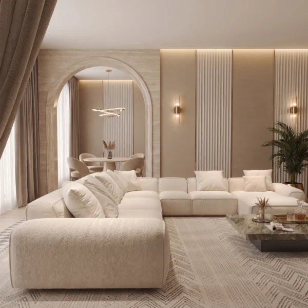 Aurevia Grand U-Shaped Sectional Sofa by Marina Living In Dubai UAE (5) U-Shaped Villa Sofa Abu Dhabi