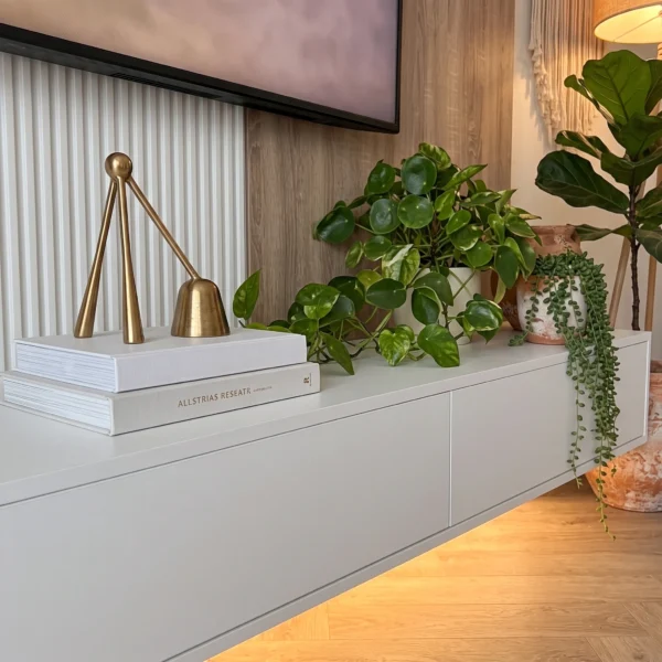 Aurevia LED Storage TV Wall Unit Dubai & UAE (4) Custom Entertainment Wall Unit Dubai