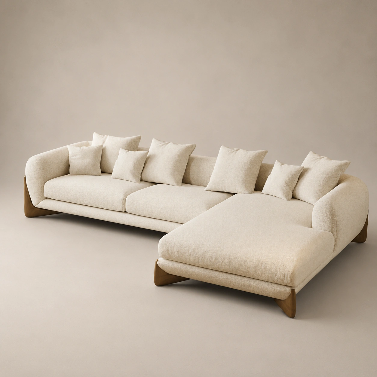 Avel-L-Shape-Sofa Avel L-Shape Sofa in beige linen by Marina Living UAE