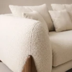 Avel L-Shape Sofa in beige linen by Marina Living UAE