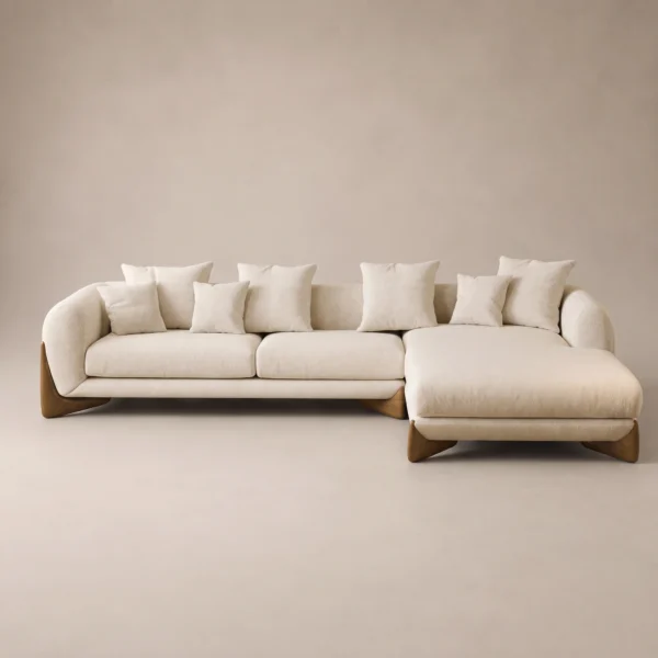 Avel-L-Shape-Sofa Avel L-Shape Sofa in beige linen by Marina Living UAE