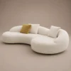 Aven-Arc-Sofa Aven Arc Sofa in beige bouclé by Marina Living UAE