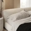 Elara Boucle Platform Bed Dubai UAE (1) Elara Boucle Platform Bed Dubai UAE