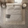 Elara Boucle Platform Bed Dubai UAE (5) Low-Profile Bedroom Furniture Dubai