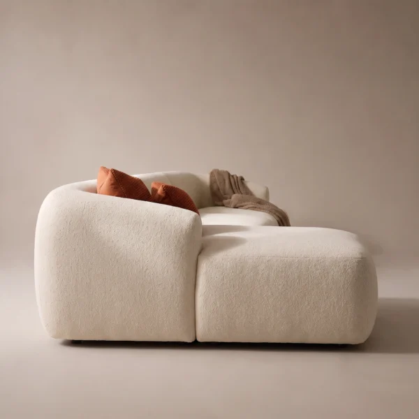 Elvan-Left-Corner-Sofa Elvan Left Corner Sofa in beige linen by Marina Living UAE