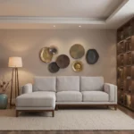 Haverique 3-Seater Fabric Left Corner Sofa - Image 3