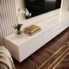 Imperia Marble Luxe TV Wall Unit Dubai UAE (2) TV Wall Panel with LED Lights