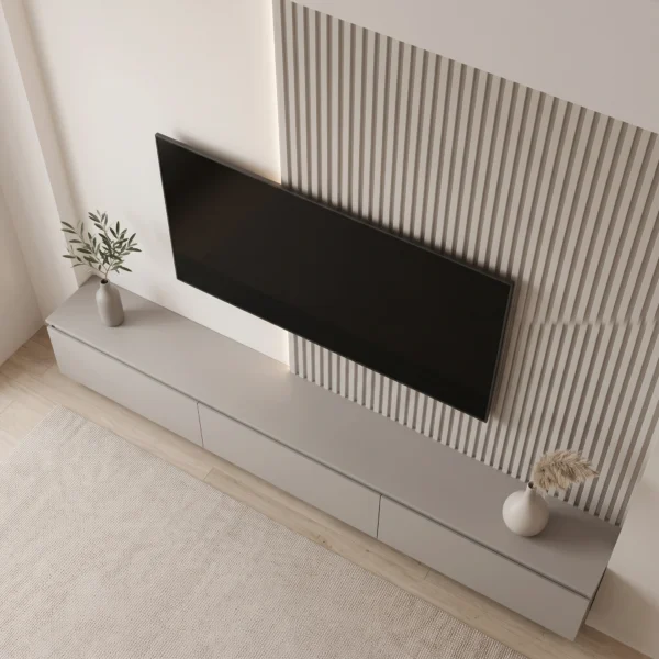 Ivorelle Modern TV Panel Unit Ivorelle Modern TV Panel Unit by Marina Living UAE