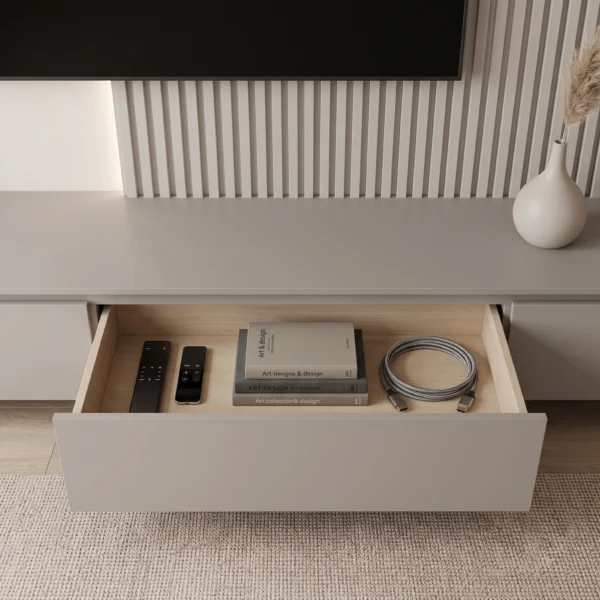 Ivorelle Modern TV Panel Unit Ivorelle Modern TV Panel Unit by Marina Living UAE