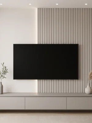 Ivorelle Modern TV Panel Unit Ivorelle Modern TV Panel Unit by Marina Living UAE