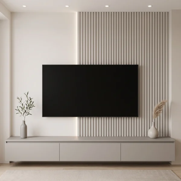 Ivorelle Modern TV Panel Unit Ivorelle Modern TV Panel Unit by Marina Living UAE