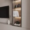 Kiva TV Unit with Paneling & Storage Kiva TV unit with paneling and storage by Marina Living UAE