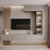 Kiva TV Unit with Paneling & Storage Kiva TV unit with paneling and storage by Marina Living UAE