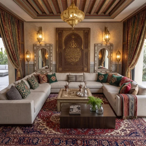 Layali Arabian Majlis Corner Sofa Layali Arabian Majlis Corner Sofa by Marina Living UAE