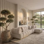Lumessia 4-Seater Velvet Right Corner Sofa - Image 4