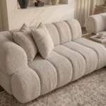 Lumessia 4-Seater Velvet Right Corner Sofa - Image 8