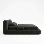 Luma Luxury Black Upholstered Bed - Image 6