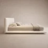 Mellow-Linen-Bed Mellow Linen Bed in beige linen by Marina Living UAE