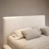 Mellow-Linen-Bed Mellow Linen Bed in beige linen by Marina Living UAE