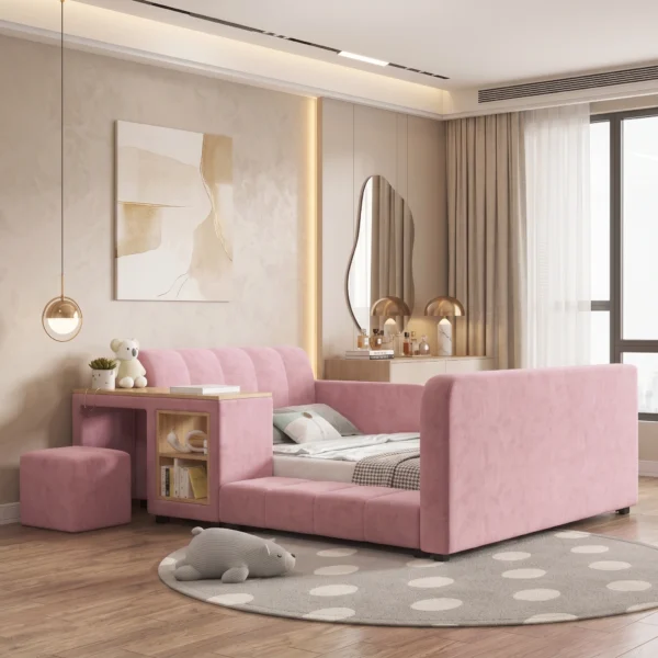 Mila Storage Nook Kids Bed Custom Made Bed Dubai UAE (7) Children’s Bedroom Furniture Sharjah