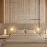 Modern Upholstered Bed Set UAE