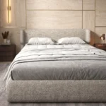 Milano Italian Wingback Platform Bed Dubai UAE