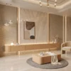 Modern Oak Wall-Mounted TV Unit with Matching Coffee Table in Dubai UAE (3) Oak TV Unit with Coffee Table Dubai