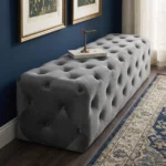 Regent Deep-Button Tufted Bench Dubai UAE