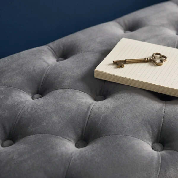 Modern Regent Deep-Button Tufted Bench Dubai UAE (2) Tufted Hallway Bench Dubai
