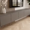 Modern TV Wall Unit with Functional Storage Modern TV wall unit with functional storage by Marina Living UAE