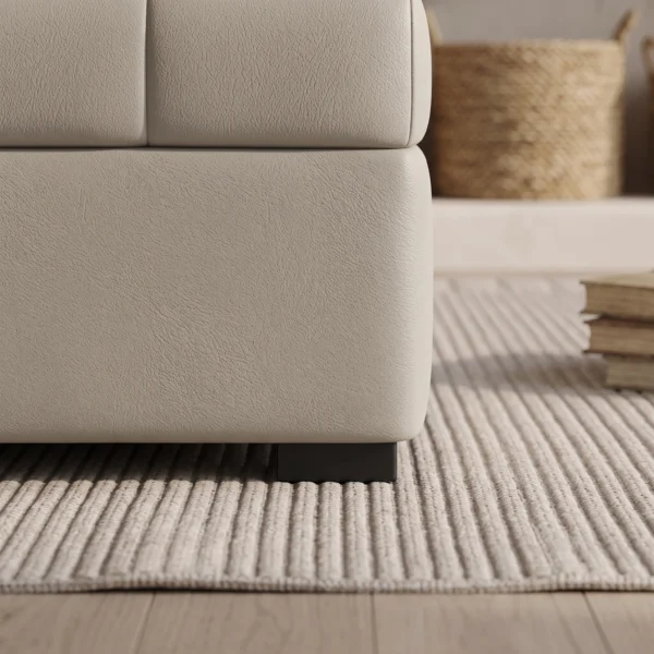 Modern Upholstered Storage Ottoman Bench Dubai UAE (1) Custom Ottoman Bench UAE