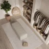 Modern Upholstered Storage Ottoman Bench Dubai UAE (2) Upholstered Bedroom Bench UAE