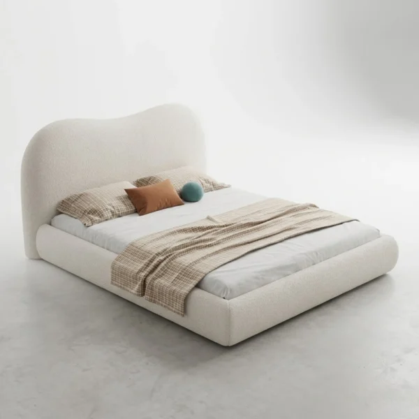 Mona-Cream-Wave-Headboard Mona Cream Wave Headboard by Marina Living in Dubai UAE