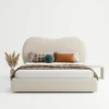 Mona-Cream-Wave-Headboard Mona Cream Wave Headboard by Marina Living in Dubai UAE